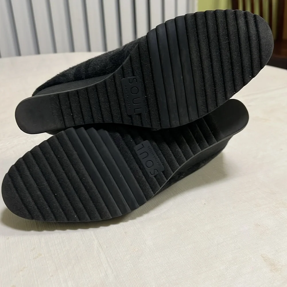 SOUL NATURALIZER Haley-Mule Wedges Size 11